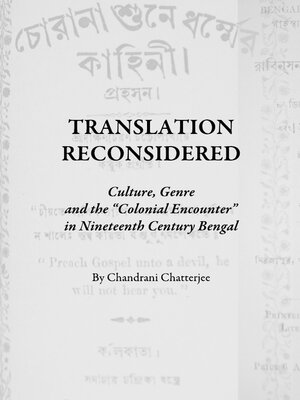 cover image of Translation Reconsidered
